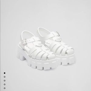 Prada foam rubber sandals